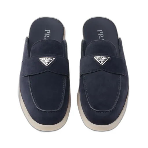 Suede Mules