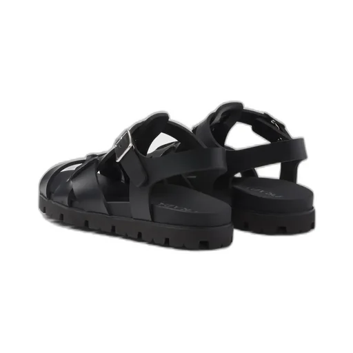 Crisscross Rubber Sandals
