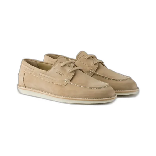 Bleached Suede Loafers