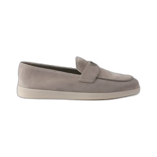 Suede Loafers