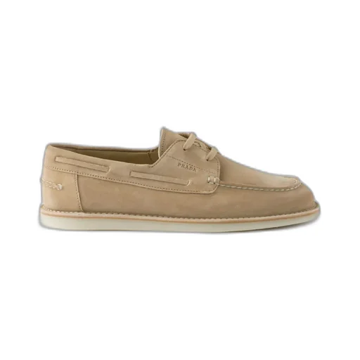 Bleached Suede Loafers