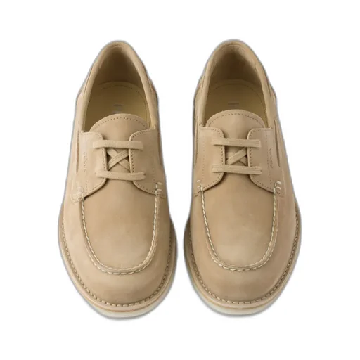 Bleached Suede Loafers