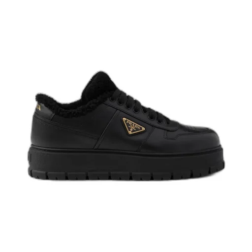 Leather Laced Sneakers