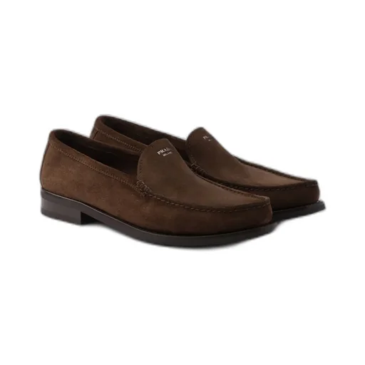 Suede Loafers