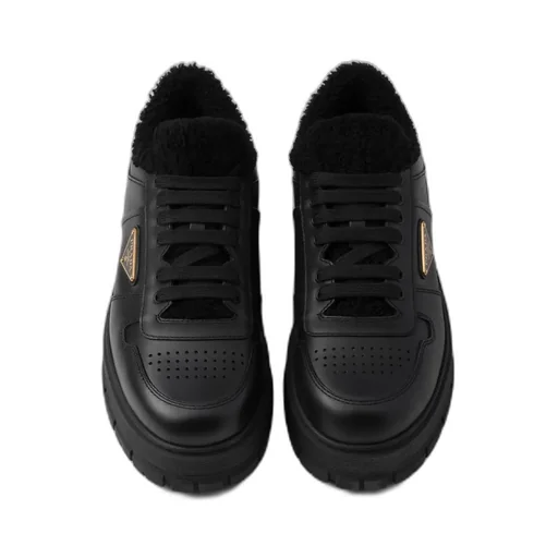 Leather Laced Sneakers
