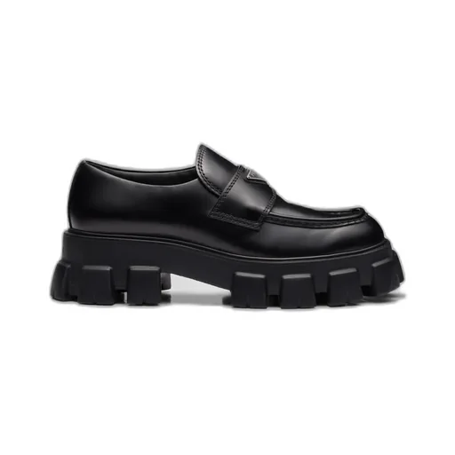 Monolith Brushed Leather Loafers