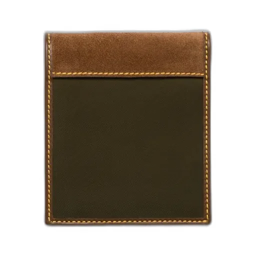 Re-Nylon And Leather Wallet