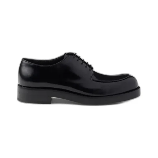 Brushed Leather Derby Shoes