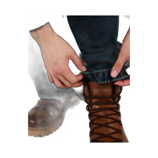 Laced Leather Booties