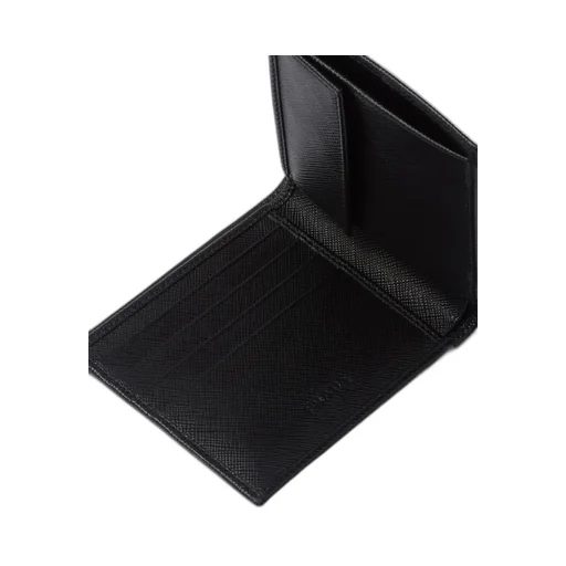 Saffiano Leather Wallet With Coin Purse