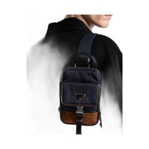 Re-Nylon And Leather Smartphone Case