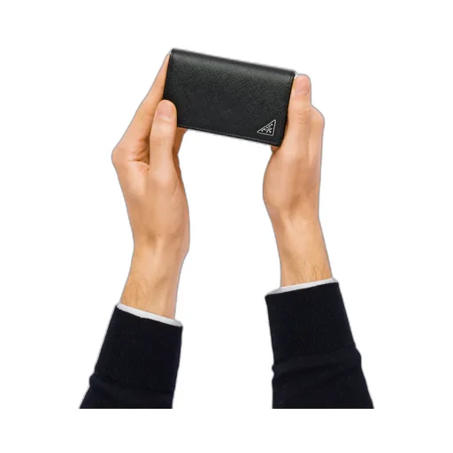 Saffiano Leather Card Holder