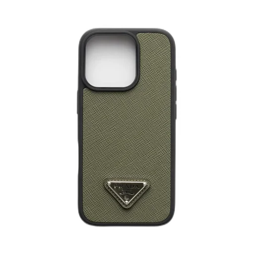 Saffiano Leather Case For Iphone 16 Pro