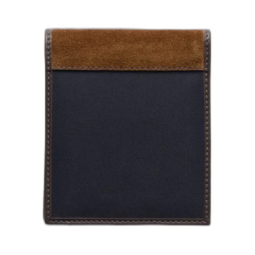 Re-Nylon And Leather Wallet