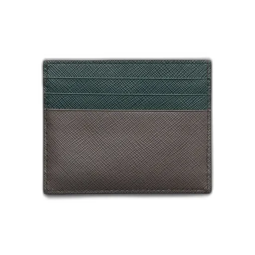 Saffiano Leather Card Holder