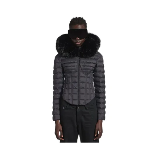 Hooded Corseted Puffer