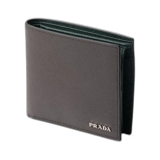 Saffiano Leather Wallet With Coin Purse