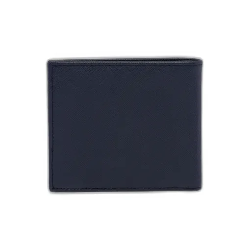 Saffiano Leather Wallet With Coin Purse