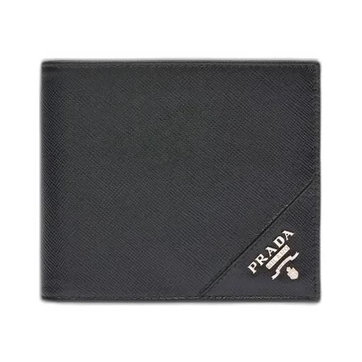 Saffiano Leather Wallet With Coin Purse