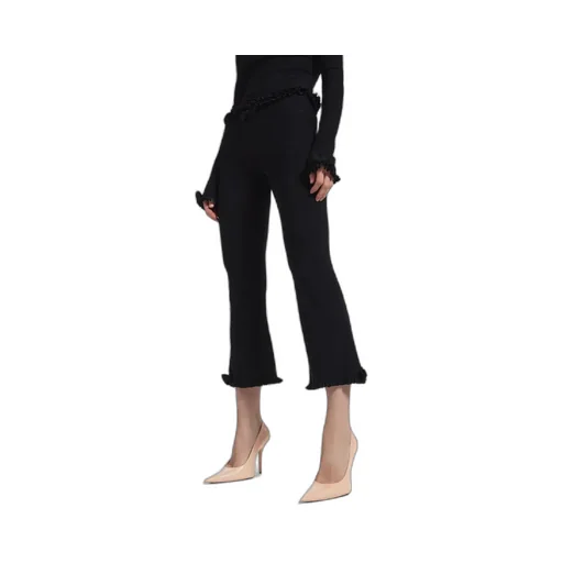 Flared Capri Pants