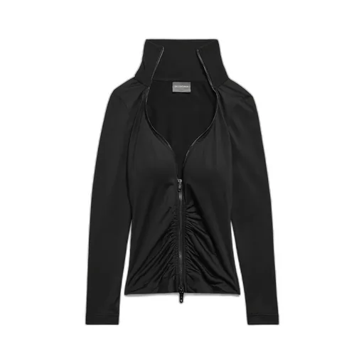 Bra Cup Zip-Up Jacket