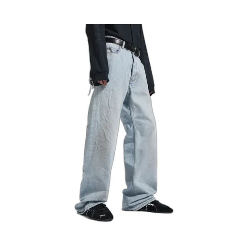 Distressed Relaxed Fit Pants