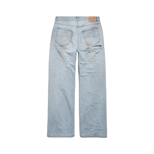 Distressed Relaxed Fit Pants