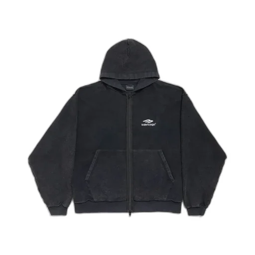 3B Sports Icon Inside-Out Zip-Up Hoodie