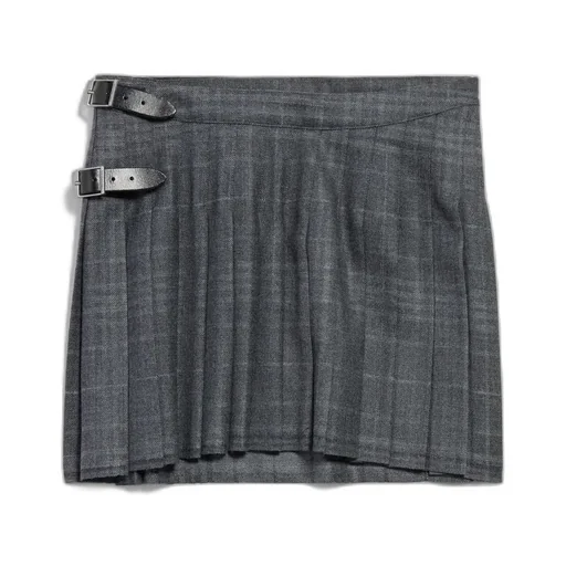 Pleated Mini Skirt