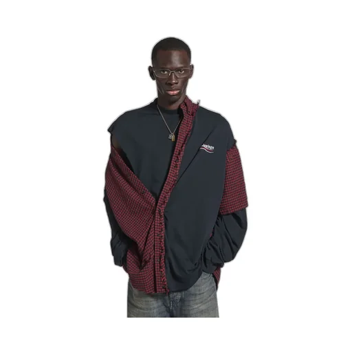 Patched Shirt