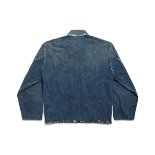 Zip-Up Denim Jacket