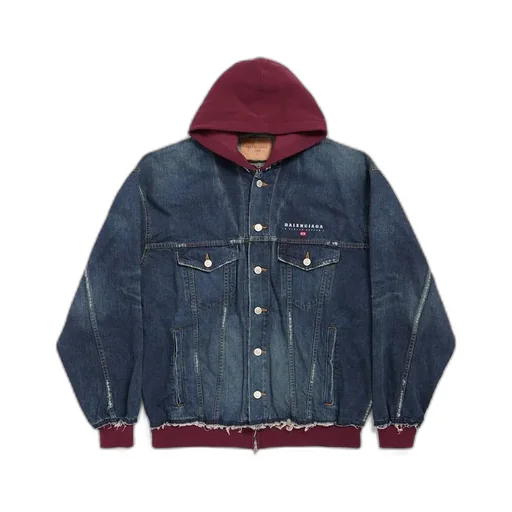 Patched Denim Jacket