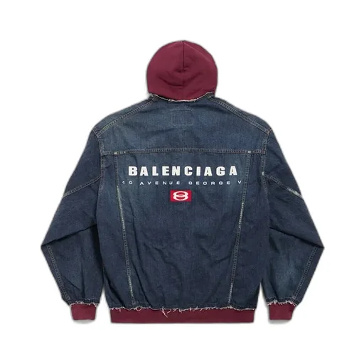 Patched Denim Jacket