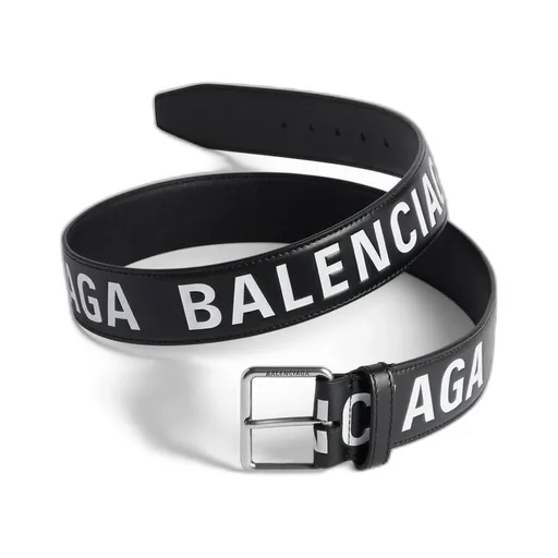 Printed Letters Belt
