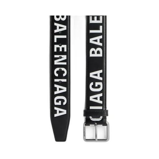 Printed Letters Belt