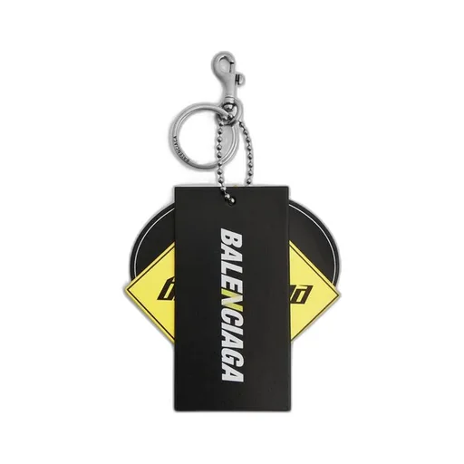 3 Tags Charm Keychain
