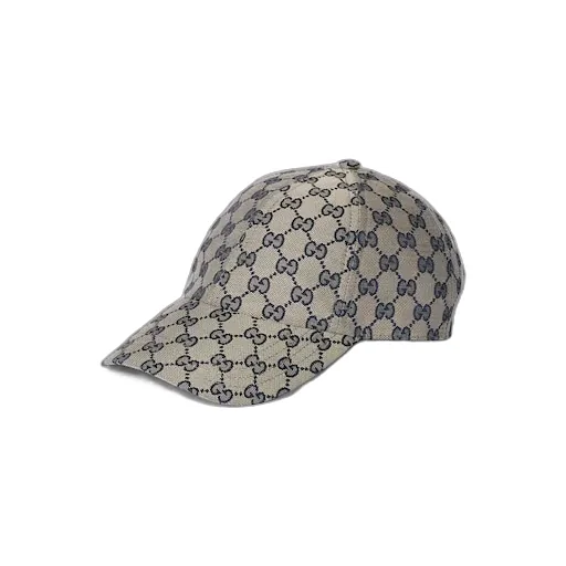 Gg Cotton Canvas Baseball Hat