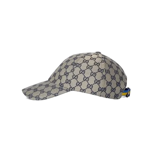 Gg Cotton Canvas Baseball Hat