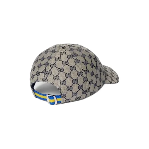 Gg Cotton Canvas Baseball Hat
