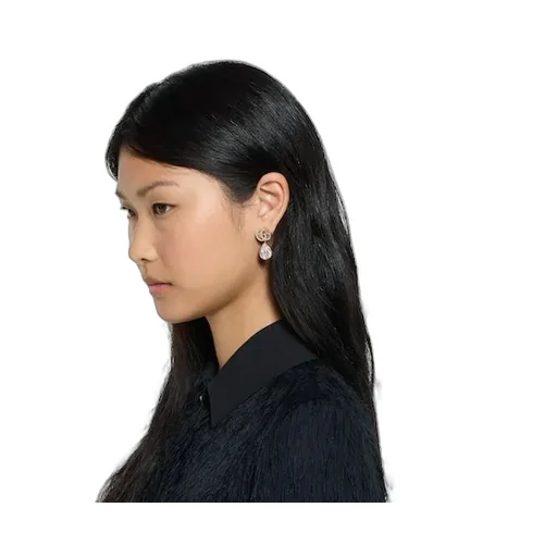 Gg Marmont Crystal Drop Earrings