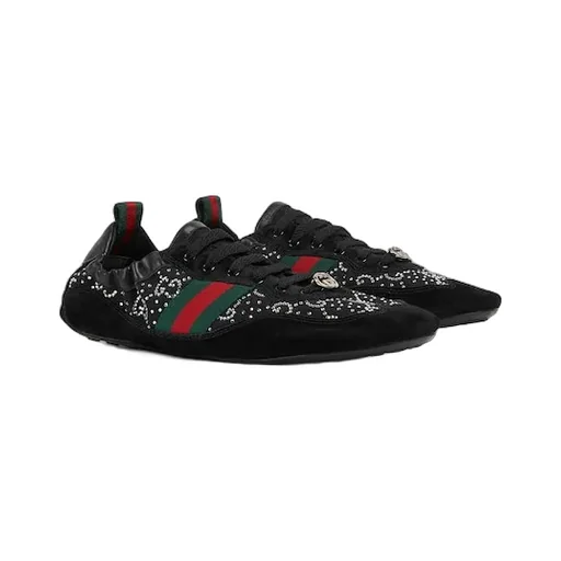 Gucci Shift Gg Crystal Sneaker