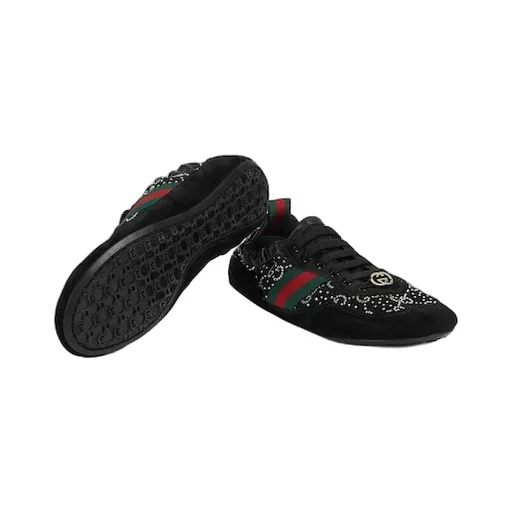 Gucci Shift Gg Crystal Sneaker