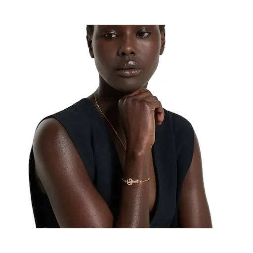 Gg Marmont Key Crystal Necklace