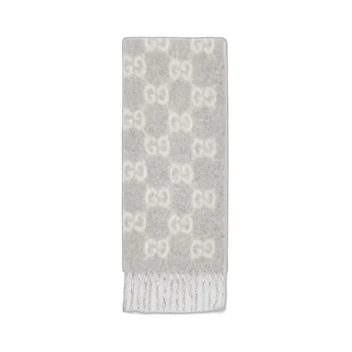 Gg Alpaca Wool Blend Scarf