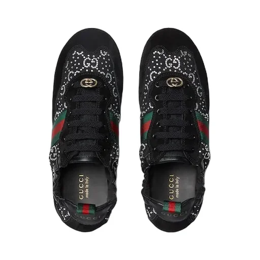Gucci Shift Gg Crystal Sneaker