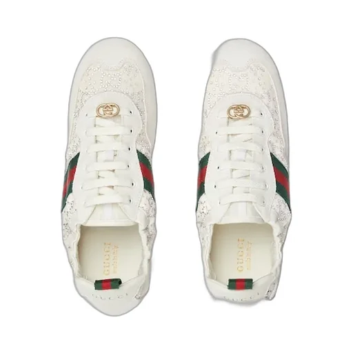 Gucci Shift Gg Crystal Sneaker
