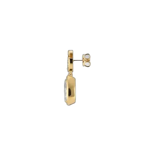 Gg Marmont Crystal Drop Earrings