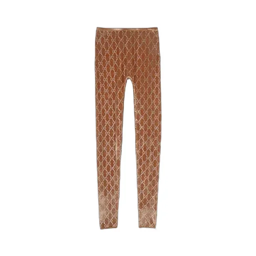 Gg Crystal Embroidered Leggings