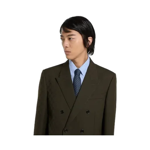 Gg Silk Jacquard Tie