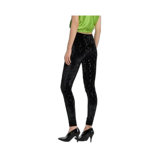 Gg Crystal Embroidered Leggings